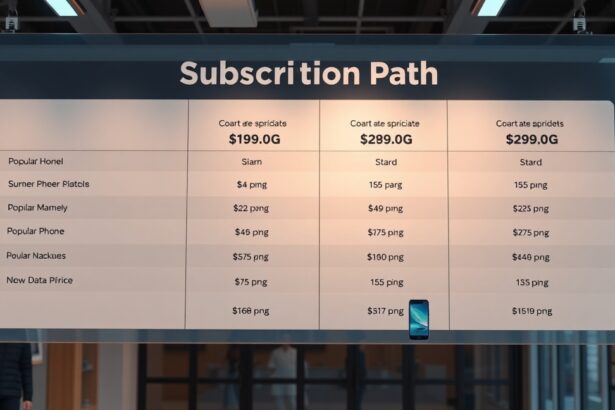 Mobiltelefon-előfizetés árak és lehetőségek táblázata