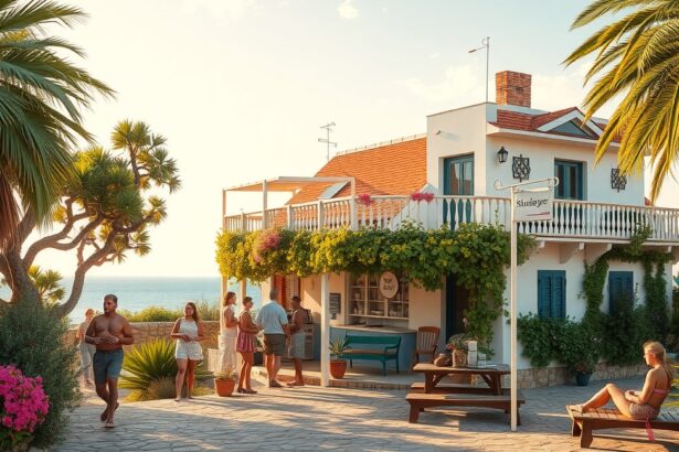 Nyaraló kiadása a szezon alatt, tengerparti környezetben.