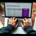 Online marketing tanfolyam árak összehasonlítása laptopon