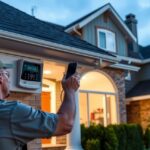 Riasztórendszer telepítése otthoni környezetben