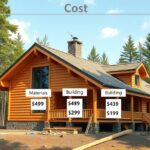 Rönkház költségei: tervezés, anyagok és kivitelezési árak