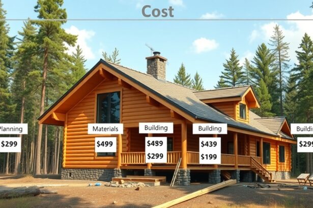 Rönkház költségei: tervezés, anyagok és kivitelezési árak