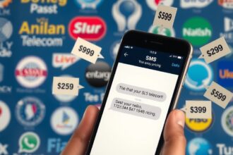 Mobiltelefon SMS árak és szolgáltatók bemutatása