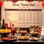 Szilveszteri buli tervezés költségei és ünnepi dekoráció