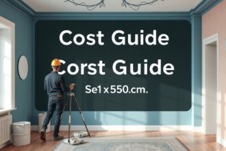 Szobafestés költség- és útmutató grafika