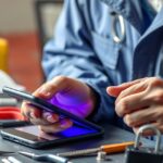 Telefon függetlenítése szerszámokkal és szakértelemmel.