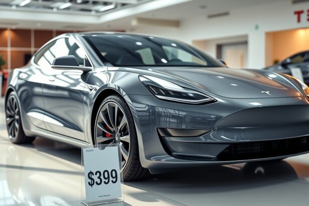 Új Tesla modell szalonban, ár: 399$