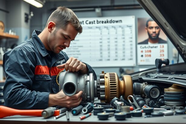 Szakszerű turbó felújítás az autójavítás folyamatában