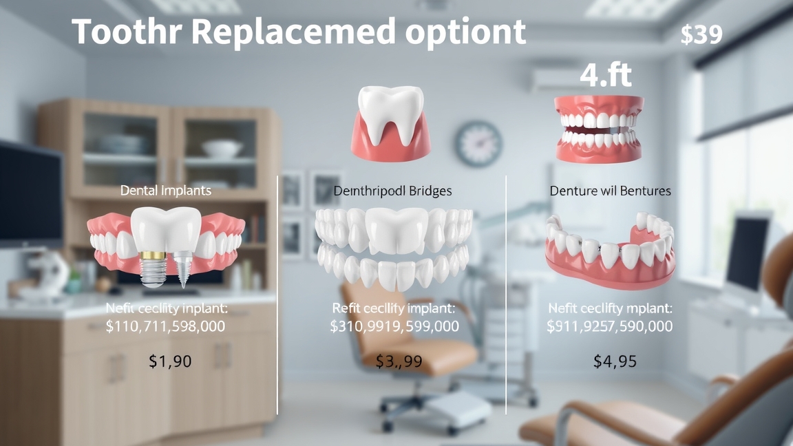 Fogpótlási lehetőségek: implantátumok, hidak és kivehető pótlások.