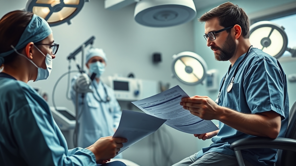 Orvosi konzultáció gyomorszűkítő műtéthez