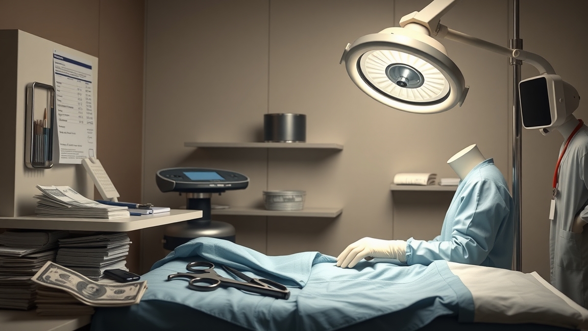 Mandulaműtét helyszíne, orvosi eszközök és költség