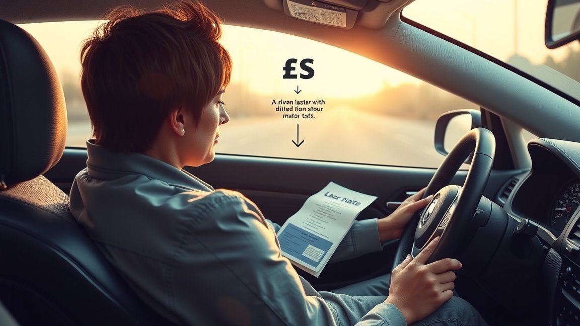 Autóvezetés közben jogosítvány tanulására készülve