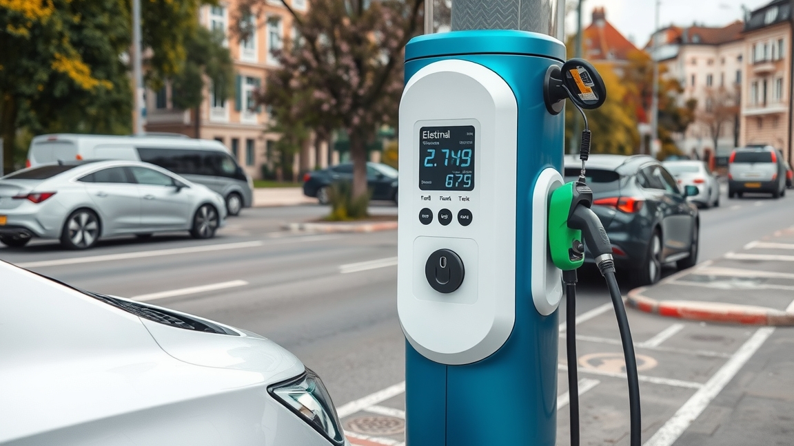 Elektromos autó töltés nyilvános töltőállomáson Magyarországon