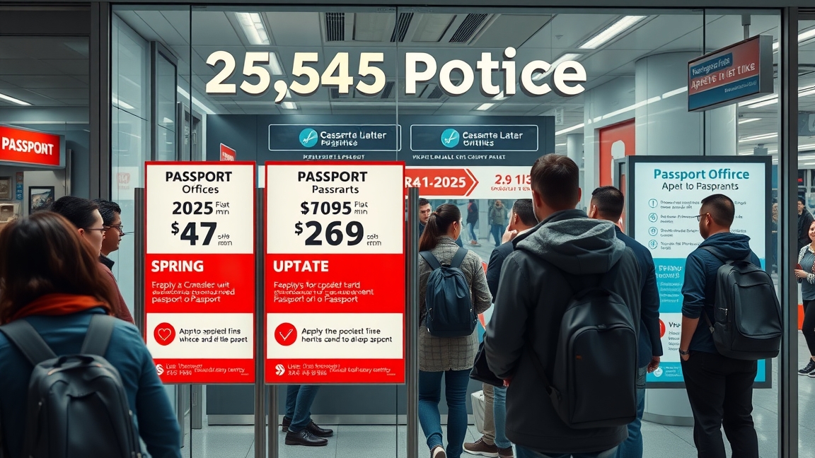 2025-ös útlevél árak és információk az ügyintézéshez