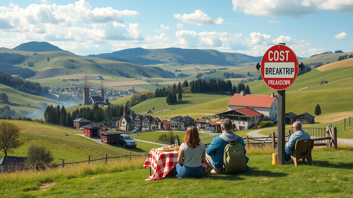 Egynapos vidéki kirándulás a gyönyörű tájban