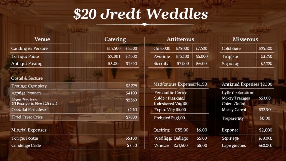 60 fős esküvő költségek és szervezési tételek lista