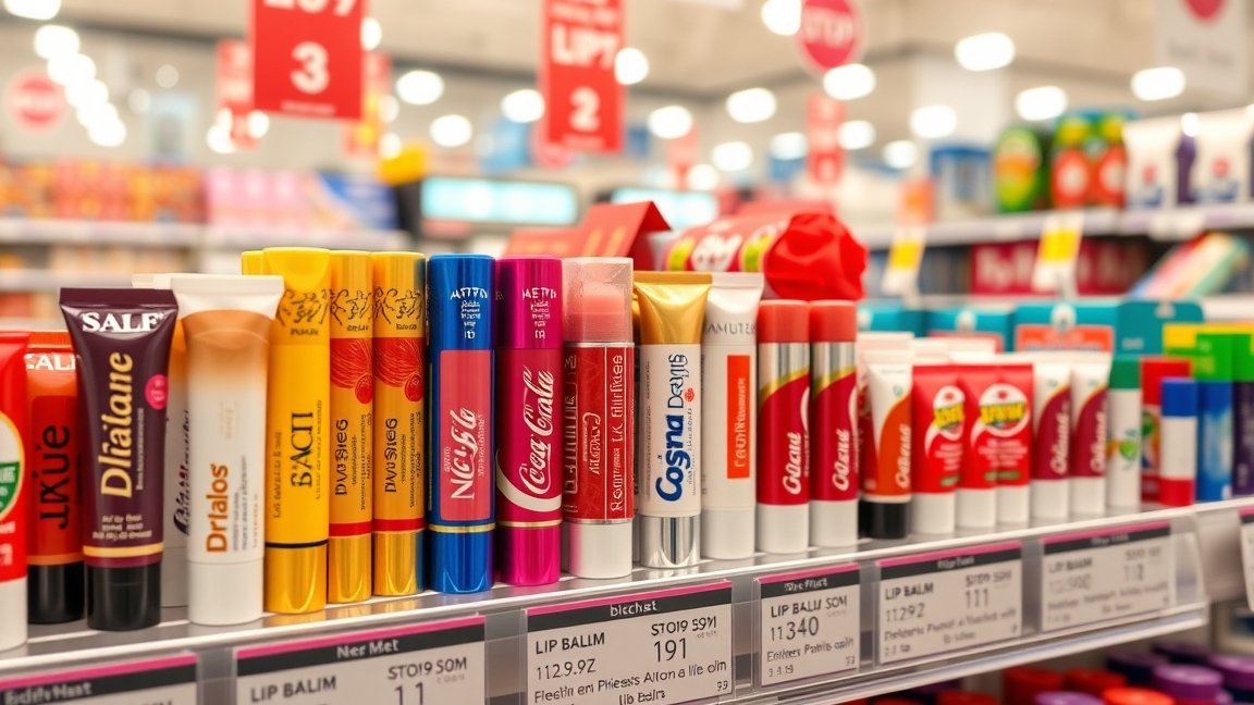 Ajakápolók választéka drogériában szezon közepén