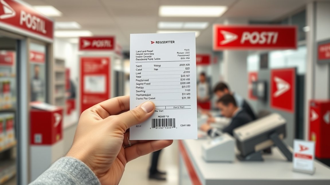 Ajánlott levél feladási költségei a postán