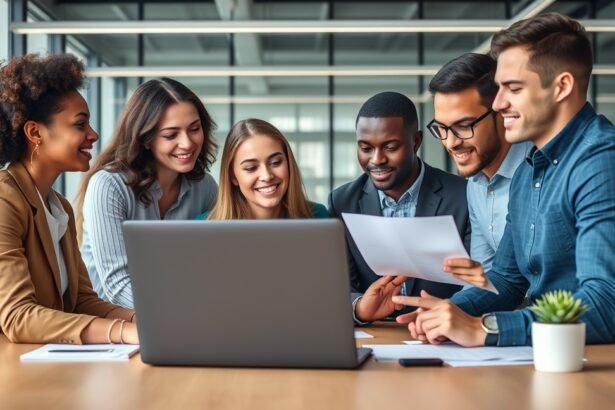 Toborzók egy csapatban, karrier és munkaerőpiac témában.