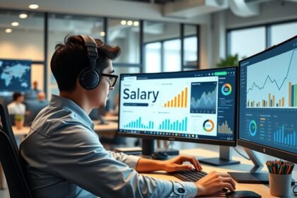 Webfejlesztő analitikai adatokat néz a számítógépén