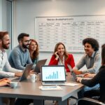 Weboldal fejlesztési csapat meetingje költségekről és árakról.