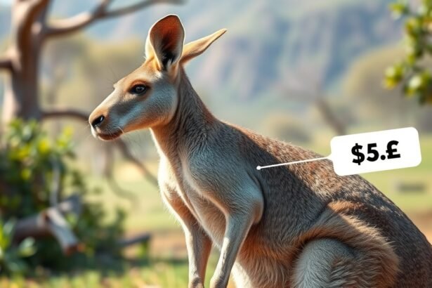 Kenguru a természetben, árjegyzékkel