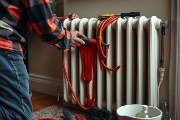 Radiátor légtelenítése házilag szerszámokkal