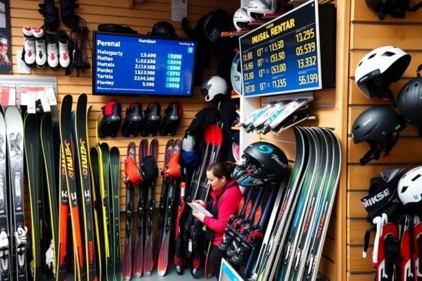 Sífelszerelés bérlés Magyarországon egy boltban, árakkal és felszereléssel.