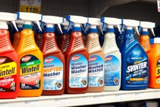 Téli ablaktisztító folyadékok különböző kiszerelésben