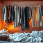 Téli ágynemű és takarók szárítása otthon