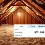 Tetőtér szigetelés téli hónapokban, árak és költségek