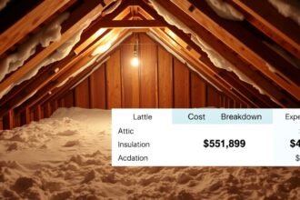 Tetőtér szigetelés téli hónapokban, árak és költségek