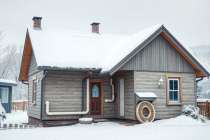 Fagyvédelmi megoldások vízvezetékekhez téli időjárásban.