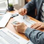 Adószám igénylése során használt dokumentumok és eszközök.