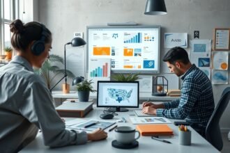 Tervezési iroda a teljes arculattervezés folyamatában.