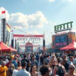 Népszerű zenei fesztivál tömege, EFOTT 2023