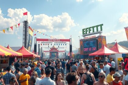 Népszerű zenei fesztivál tömege, EFOTT 2023