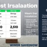 Hőszigetelési költségek és megtakarítások grafikonja