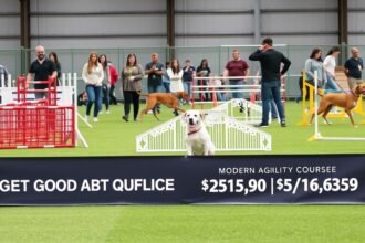 Agility tanfolyam kutyák számára, versenyzés és képzés