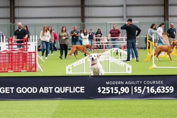 Agility tanfolyam kutyák számára, versenyzés és képzés