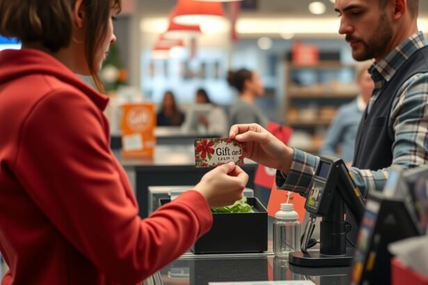 Ajándékutalvány vásárlás a boltban