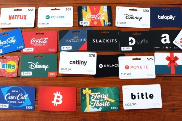 Ajándékutalványok népszerű márkákból különböző árakon.