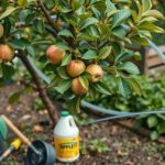 Almafa gondozása tápanyagokkal és eszközökkel.