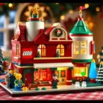 Karácsonyi LEGO készlet a ünnepi díszítéssel