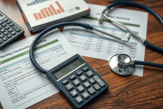 Egészségbiztosítási költségek számítása kalkulátorral és táblázatokkal