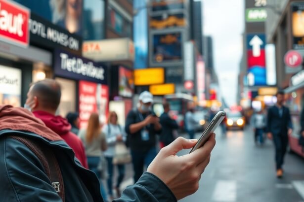 Korlátlan mobilinternet használata városi környezetben.