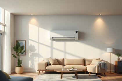 Modern klíma a nappaliban energiatakarékos fűtéshez