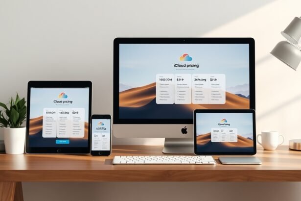 iCloud árképzés, különböző eszközökön bemutatva