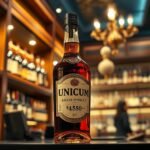 Unicum ital üveg a boltban, ára 4550 Ft