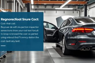 Műszaki vizsga során ellenőrzött autó